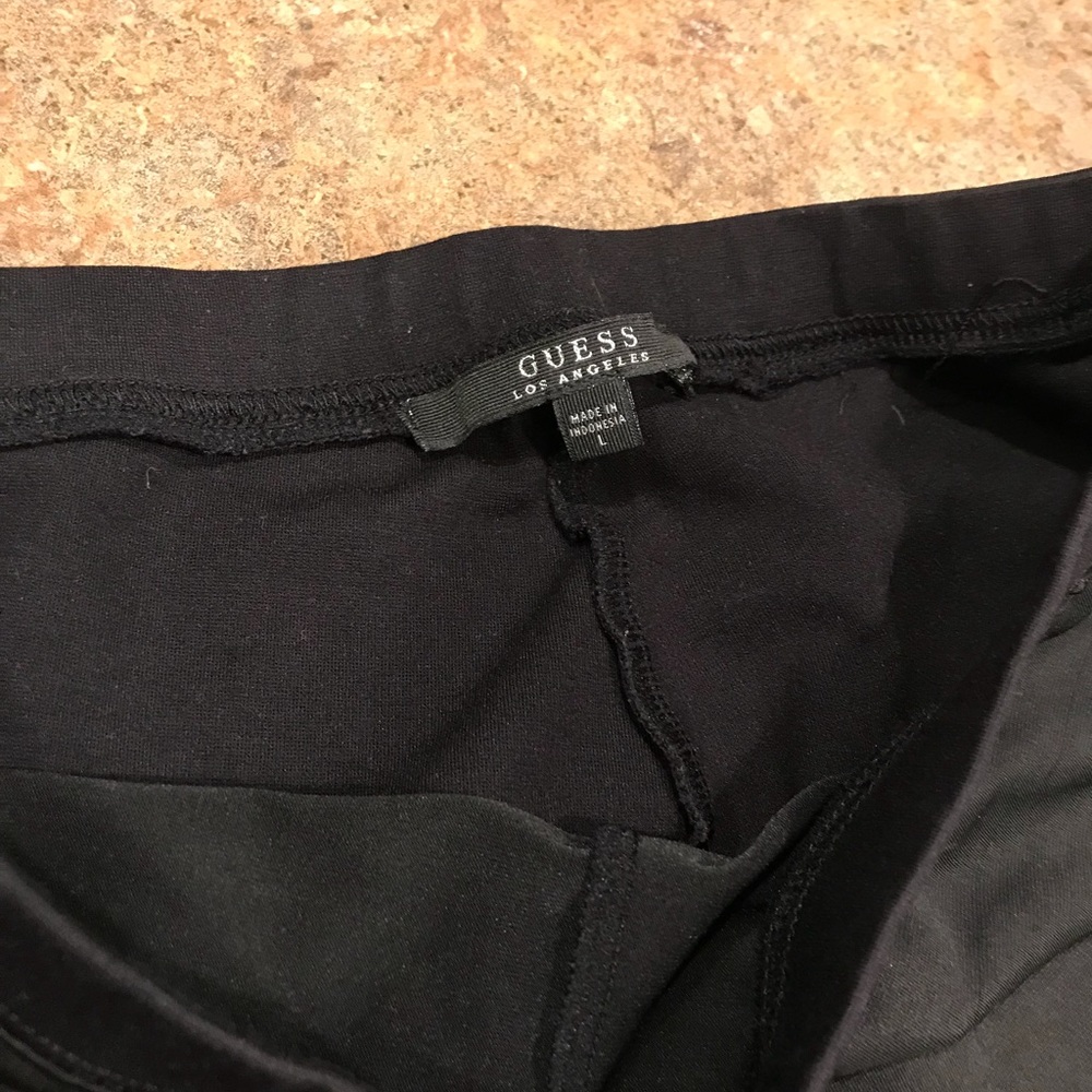 Guess Los Angeles zip out knee leggings